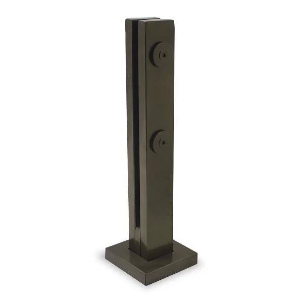 Coluna Torre Inox 2 Furo Bronze