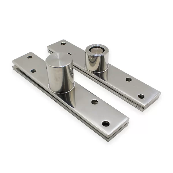 Dobradiça Porta Pivotante 150kg Pivô Inox Com Esfera - Image 2