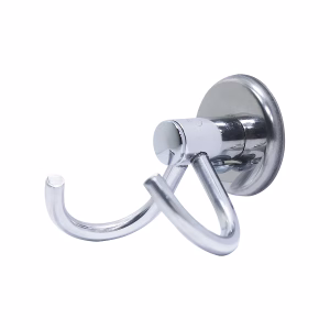 Porta Toalha Duplo Gancho Cabide Banheiro Aço Inox Alumínio