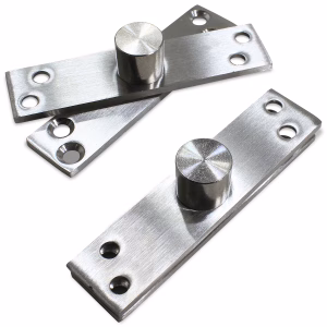 Dobradiça Pivô Pino Porta Pivotante 140kg Aço Inox