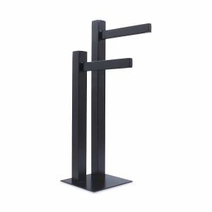 Porta Toalha De Bancada Duplo Aço Inox