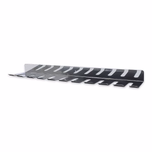Suporte Porta Espetos Parede Em Inox Polido