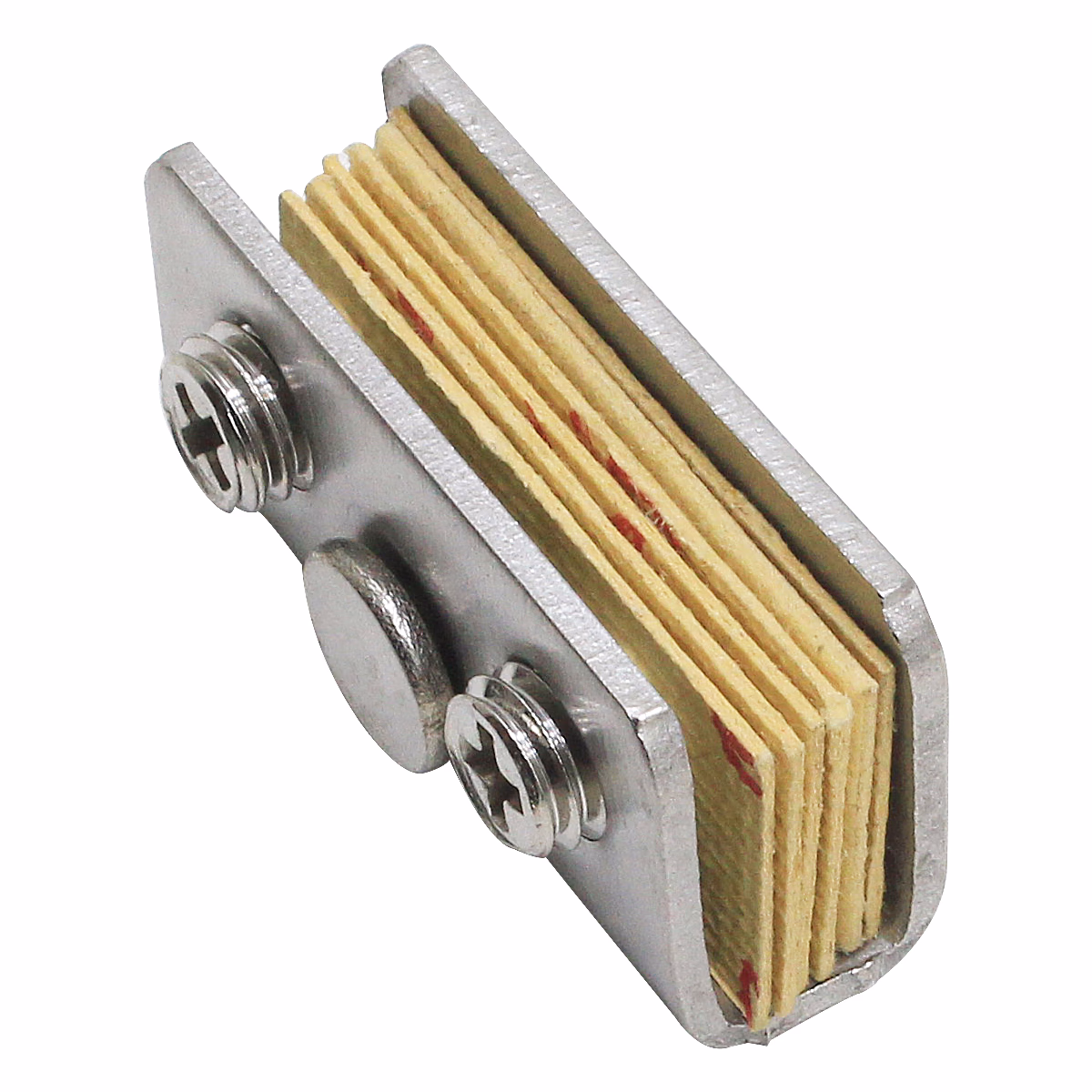Kit Dobradiça Resistente Porta Vidro Pivotante C/ Fecho Rack - Imagem 5