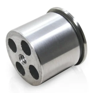 Prolongador P/ Vidro Botom Alumínio Tampa Inox Guarda Corpo